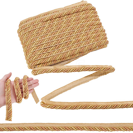 12.5M Polyester Twist Lip Cord Trim OCOR-WH0105-005D-1