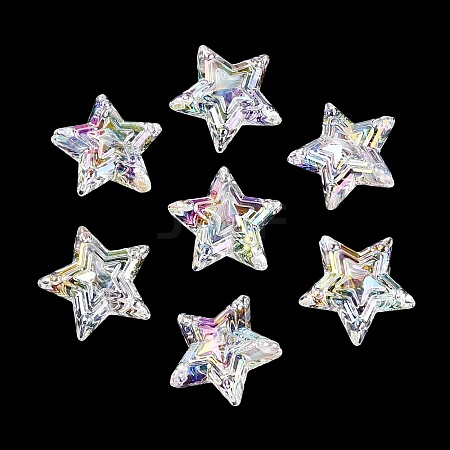Transparent Acrylic Beads TACR-K004-01-01-1