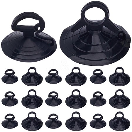 Gorgecraft 32Pcs 2 Style PVC Car Glass Windshield Sunshade Suction Cups FIND-GF0005-64B-1