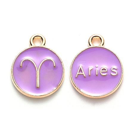 Alloy Enamel Pendants LS-ENAM-S124-01A-01A-1