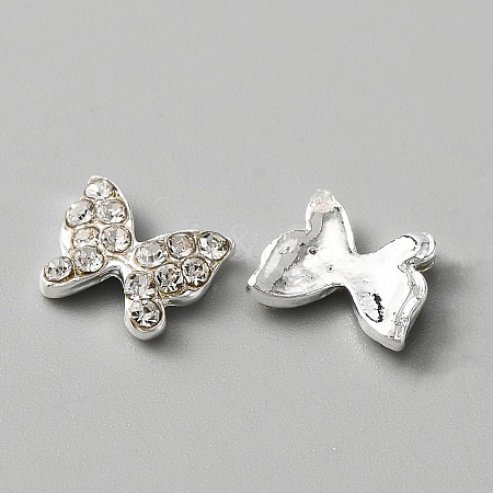 Alloy Rhinestone Cabochons MRMJ-WH0081-29S-1