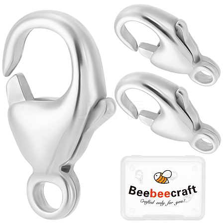 5Pcs 925 Sterling Silver Lobster Claw Clasps STER-BBC0007-83-1