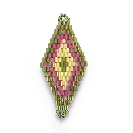 MIYUKI & TOHO Handmade Japanese Seed Beads Links SEED-E004-L23-1