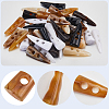 8 Styles Resin Buttons BUTT-GF0003-97-6
