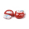 Opaque Resin Cabochons RESI-I037-06A-3