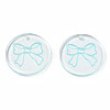Transparent Resin Pendants RESI-N030-006A-2