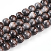 Baking Paint Glass Beads Strands DGLA-N008-10mm-09-1