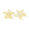 Frosted Glass Beads FGLA-T005-01K-2