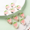 Transparent Enamel Acrylic Beads X1-TACR-S155-003C-6