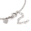 304 Stainless Steel Pendants Bracelet STAS-B070-01P-3