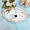 Glass Mirror Jewelry Plates AJEW-WH0695-058B-4