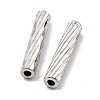 Non-Tarnish 304 Stainless Steel Tube Beads STAS-G310-37A-P-2