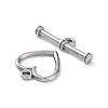 304 Stainless Steel Toggle Clasps STAS-A092-08B-P-2