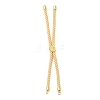 Twisted Nylon Cord Silder Bracelets DIY-B066-03G-18-1