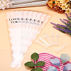 50Pcs OPP Flower Bouquet Wrapping Craft Paper DIY-TA0010-93A-4