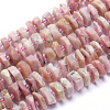 Natural Pink Opal Beads Strands G-K221-09-1