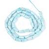 Anti-Tarnish Electroplate Glass Beads Strands GLAA-T025-27B-2
