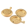 316 Stainless Steel Locket Pendants STAS-K321-18G-2