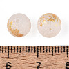 Baking Paint Glass Beads DGLA-N014-8mm-01L-3
