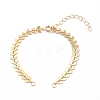 304 Stainless Steel Cobs Chains Bracelet Makings AJEW-JB00929-1