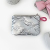 Cloth Silver Love Heart Cute Handbag Coin Purse PW-WGE00F0-05-1