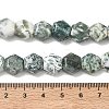 Natural Tree Agate Beads Strands G-G463-A07-10x11mm-5