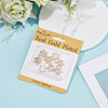 16Pcs Brass Micro Pave Clear Cubic Zirconia Pendants KK-BBC0017-23-6