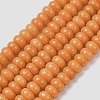 Natural Malaysia Jade Beads Strands G-B165-G01-5x8mm-11-2