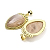 Natural Sunstone Pendants G-F760-02B-05G-2