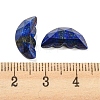 Natural Lapis Lazuli Dyed Butterfly Wing Cabochons G-D078-02G-3