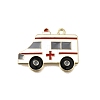 Medical Theme Alloy Enamel Pendants FIND-G090-02G-01-1