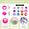 100Pcs Handmade Polymer Clay Beads CLAY-TA0001-92A-4