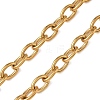 304 Stainless Steel Heart Clasp Pendant Necklace for Women NJEW-G018-07G-3