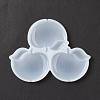 Apple Shape Food Grade Silicone Lollipop Molds DIY-D069-01-3