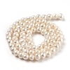 Natural Cultured Freshwater Pearl Beads Strands PEAR-J005-03-3