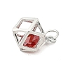 S925 Sterling Silver with Cubic Zirconia Charms LS-STER-Q006-07A-P-2