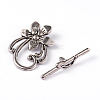 Tibetan Style Alloy Toggle Clasps LS-LF0677Y-1