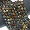 Natural Ocean Jasper Beads Strands G-K389-A74-01-2