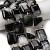 Natural Agate Beads Strands G-F820-Q01-01F-1