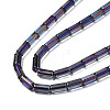 Electroplate Glass Beads Strands LS-EGLA-K014-B-FP09-3