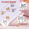 10Pcs 2 Colors Brass Pendants KK-HS0001-86-4