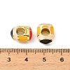 Pencil Brass Enamel European Beads KK-CBA9CBD-20G-3