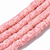 Handmade Polymer Clay Beads Strands CLAY-N008-010-212-A-1