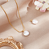 Natural Freshwater Pearl Pendants PEAR-WH0011-002A-G-4