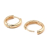 Brass Huggie Hoop Earrings EJEW-I289-14KCG-2