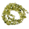 Natural Jade Chip Beads Strands G-B160-B02-3