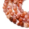 Natural Red Agate Beads Strands G-G343-B02-3mm-4