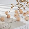 Fingerinspire Natural Wood Beads WOOD-FG0001-03-4