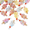 20Pcs 4 Styles Glass Ice Cream Pendants PALLOY-TAC0242-03-3