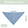 Polyester Triangle Headscarf AJEW-WH20072-72-2